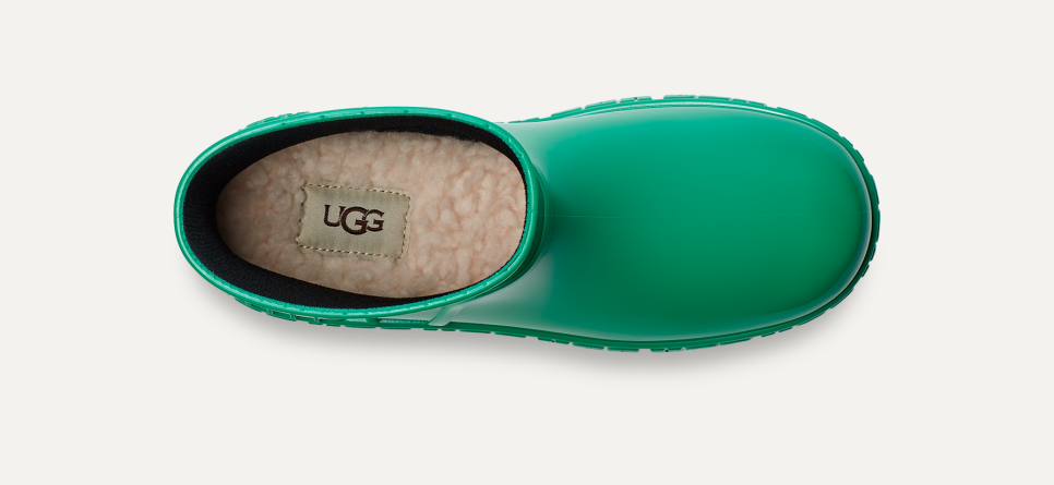 Green ugg rain boots cheap